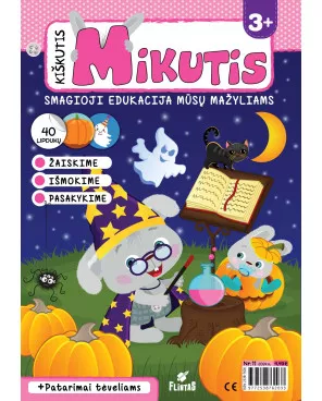 KIŠKUTIS MIKUTIS. Žurnalo prenumerata 3–5 metų vaikams 