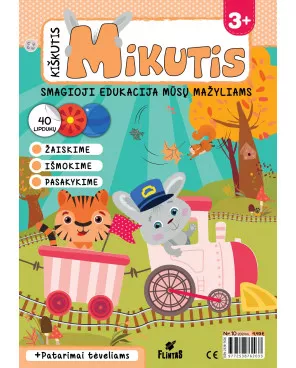 KIŠKUTIS MIKUTIS. Žurnalo prenumerata 3–5 metų vaikams 