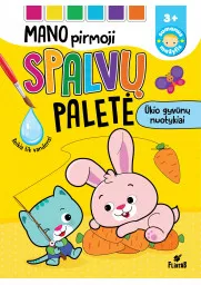 Mano pirmoji spalvų paletė. Ūkio gyvūnai nuotykiai