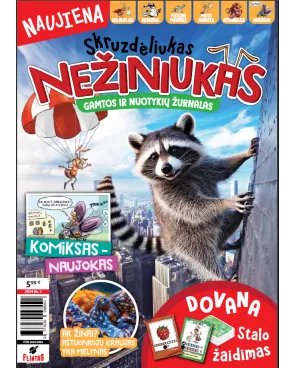 SKRUZDĖLIUKAS NEŽINIUKAS GAMTOS IR NUOTYKIŲ ŽURNALAS NR2