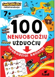 100 NENUOBODŽIŲ UŽDUOČIŲ NUOBODŽIAI  KELIONEI