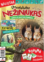 SKRUZDĖLIUKAS NEŽINIUKAS. Gamtos ir nuotykių žurnalo prenumerata vaikams  4-7 metų vaikams.