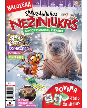 Skruzdėliukas Nežiniukas gamtos ir nuotykių žurnalas NR 3