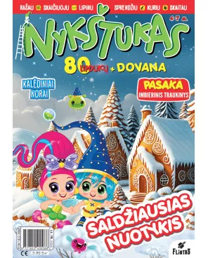 NYKŠTUKAS. Edukacinio žurnalo prenumerata 4–7 metų vaikams